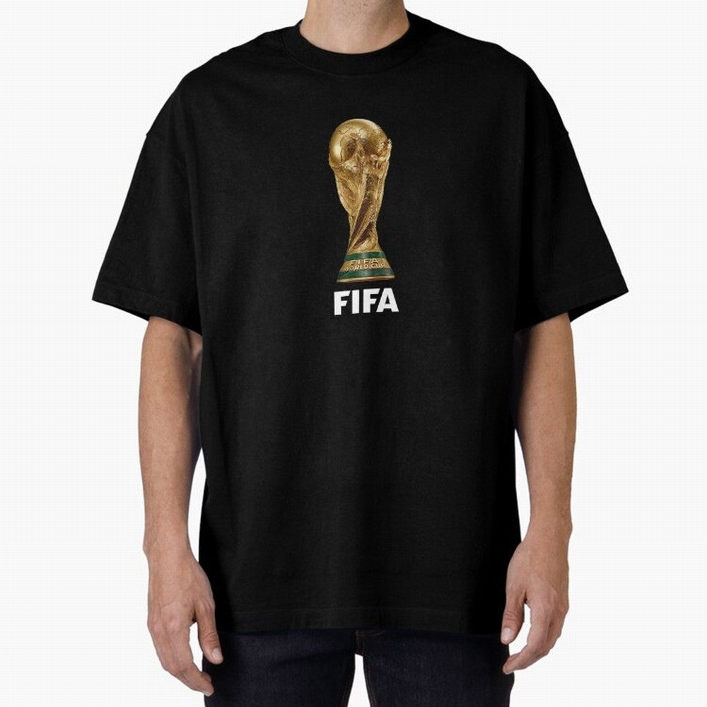The Biggest Tournament in the World Oversized T-Shirt Show Your Stadium Side during Match Day Hype around FIFA World Cup 2026 USA Canada Mexico, Messi and Cristiano Ronaldo, Brazil, Football Festival Excitement, Trophy Ambitions, Country Rivalries