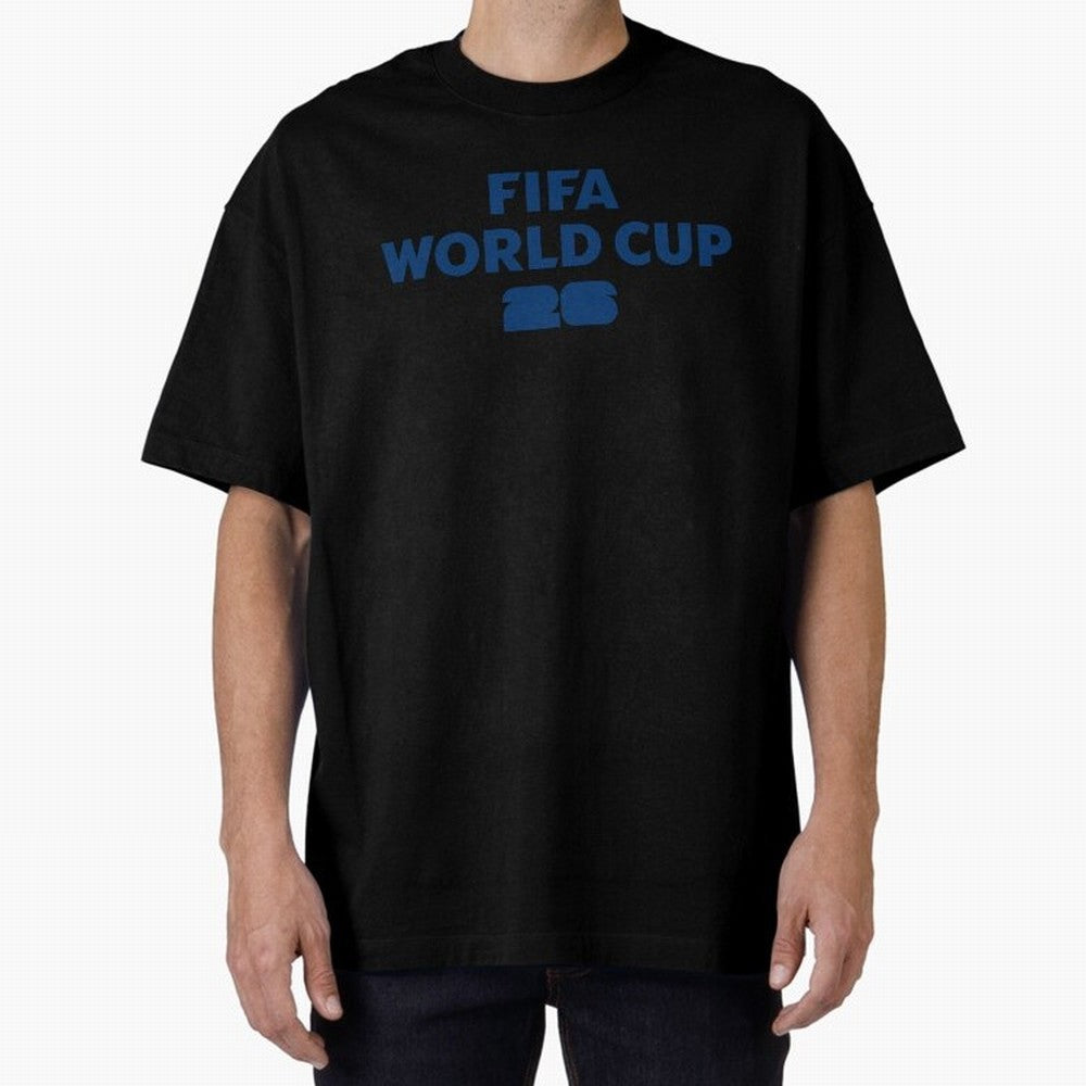 The Biggest Tournament in the World Oversized T-Shirt Make Every Kick Count in the FIFA World Cup 2026 Group Stage Journey through CR7 Highlights, England and Germany Pride, Global Supporter Spirit, Legendary Goals, National Colors and Tournament