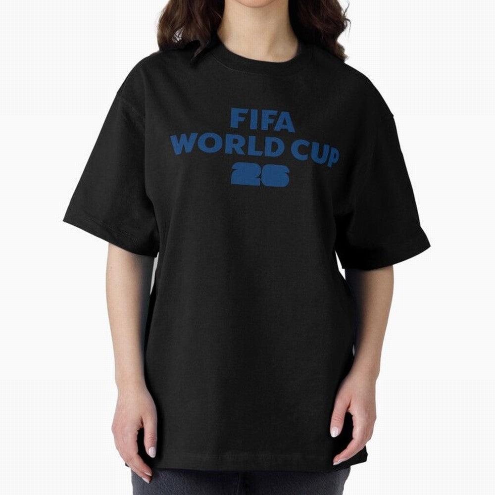 The Biggest Tournament in the World Oversized T-Shirt Make Every Kick Count in the FIFA World Cup 2026 Group Stage Journey through CR7 Highlights, England and Germany Pride, Global Supporter Spirit, Legendary Goals, National Colors and Tournament
