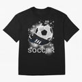 Soccer lover, passion for the ball Oversized T-Shirt Celebrate Football Dreams Across FIFA World Cup 2026 for Fans of Mbappe and Neymar and Argentina, France and Brazil, Bringing Fan Favorite Moments, National Team Passion, Big Match Drama and