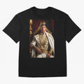 Ronaldo king Oversized T-Shirt Showcase FIFA World Cup 2026 for Fans of Haaland and Portugal, Spain and Germany, Bringing Match Day Excitement, Supporter Culture, Golden Goals and Global Football Passion; Perfect for Fans, Collectors, Family
