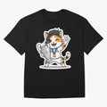 Kitten - Ucl Tittle | Ronaldo Oversized T-Shirt Show Match Day Excitement for Match Day Hype around FIFA World Cup 2026 Group Stage, Messi, Neymar and Mbappe, Brazil, Portugal and Argentina, Sports Nostalgia, International Competition, Famous