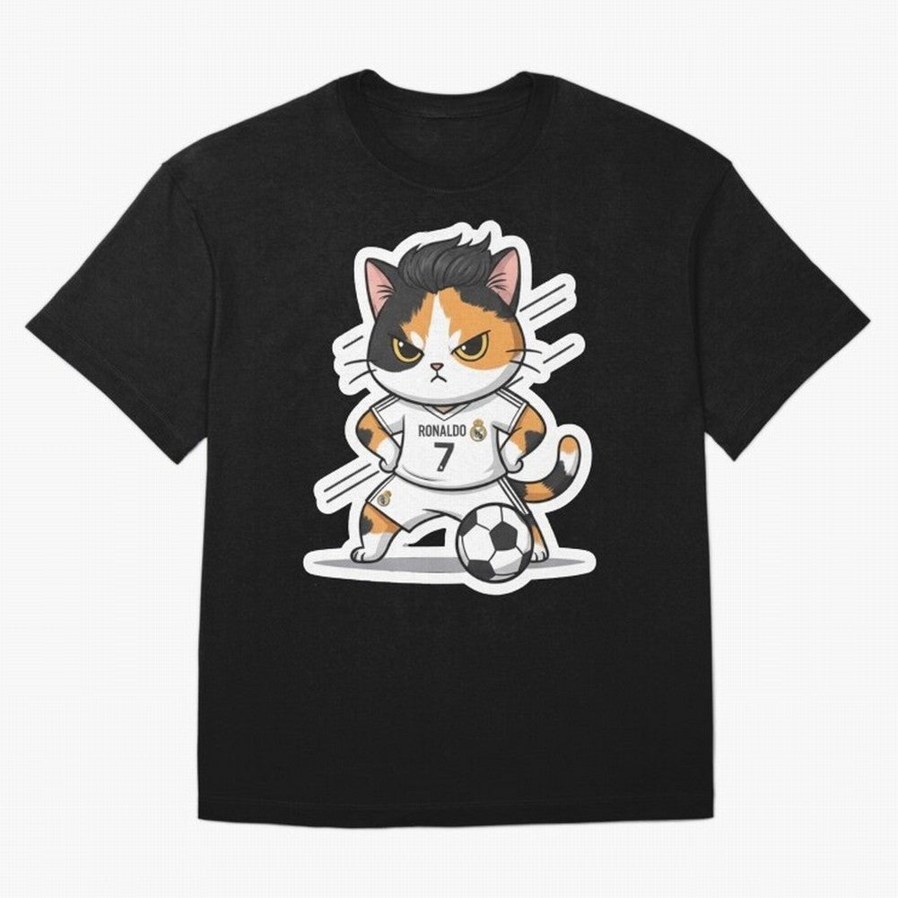 Kitten - Ronaldo | Real madrid Oversized T-Shirt Make the Season About FIFA World Cup 2026 for Fans of Haaland and Argentina and Brazil, Bringing Supporter Pride, Iconic Celebrations, Legendary Names and Global Match Day Energy; Built for