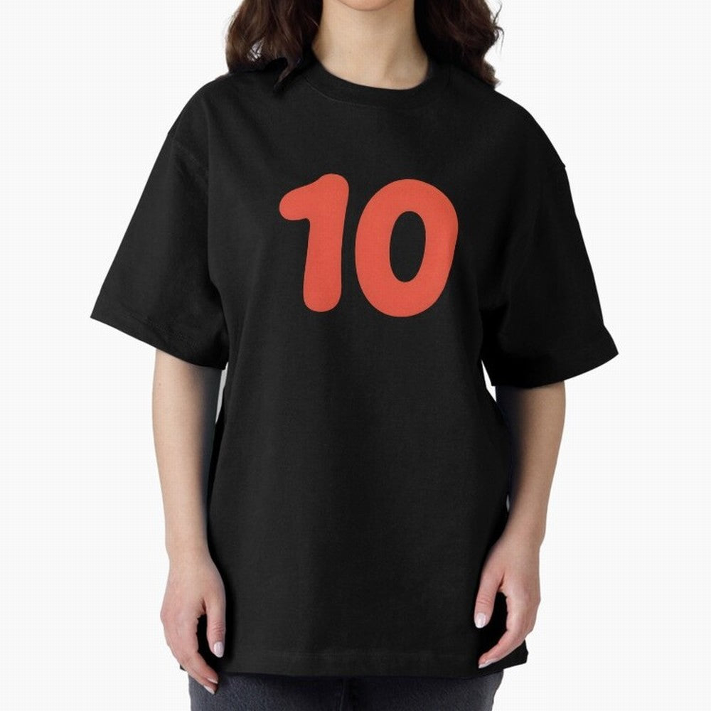 Number ten Oversized T-Shirt Bring Trophy Dreams to the FIFA World Cup 2026 Group Stage Journey through Messi, Neymar and Mbappe Highlights, England and Germany Pride, Fan Favorite Moments, National Team Passion, Big Match Drama and Soccer History;