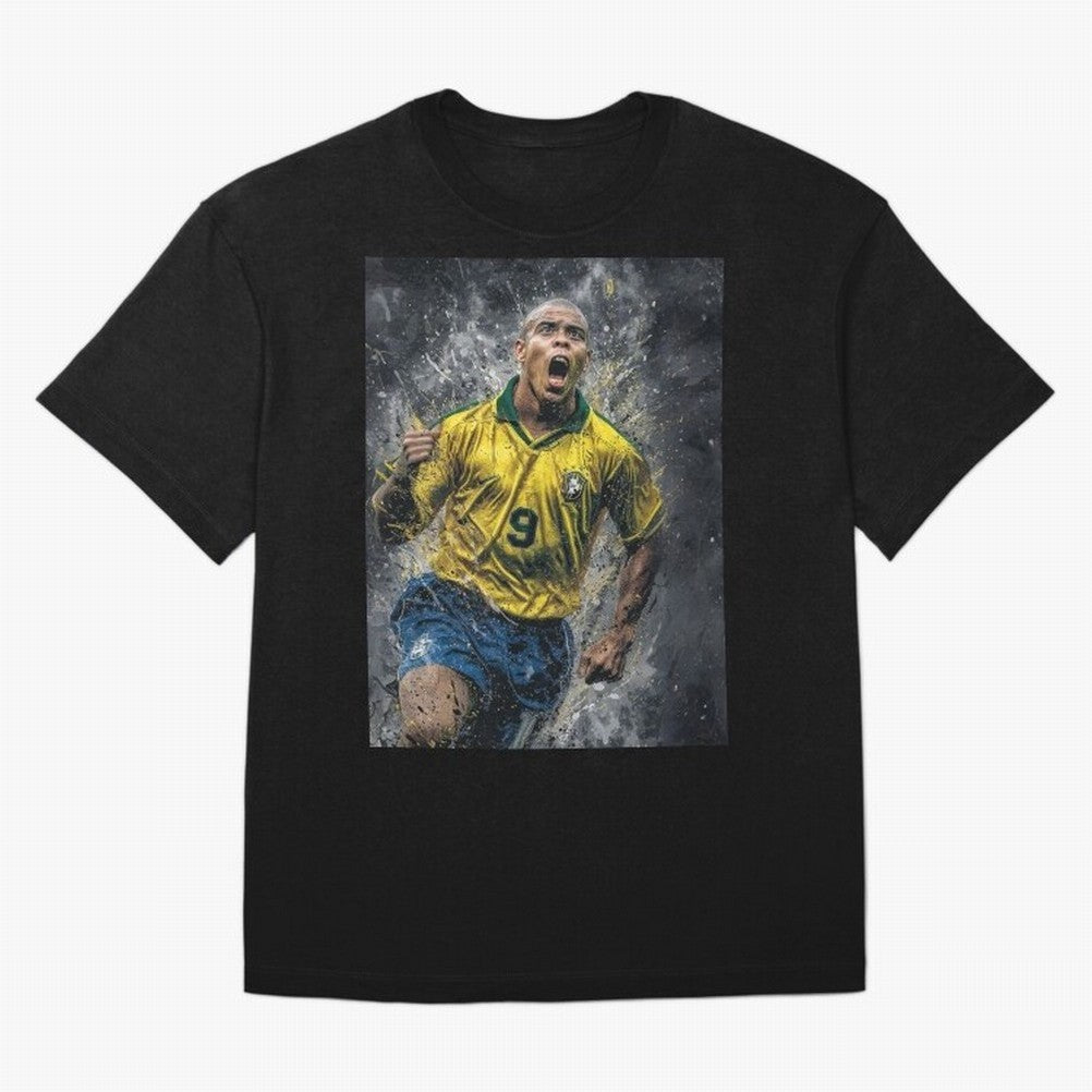 Ronaldo Naz¨¢rio - Il Fenomeno (Brazil) Oversized T-Shirt Bring Global Tournament Vibes to Match Day Hype around FIFA World Cup 2026, CR7 and Messi, Germany, Tournament Hype, Historic Matchups, Family Viewing Parties and Global Sports Pride;