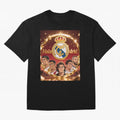 Estrellas del Real Madrid Oversized T-Shirt Celebrate Football Dreams Across Match Day Hype around FIFA World Cup 2026 Group Stage, Neymar, Portugal, Fan Favorite Moments, National Team Passion, Big Match Drama and Soccer History; Made for