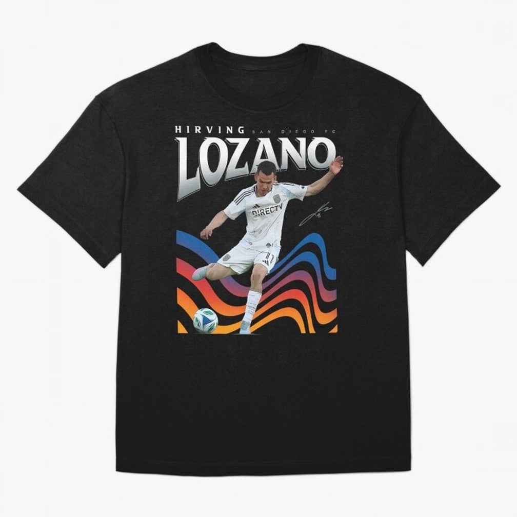 Hirving Lozano San Diego FC Oversized T-Shirt Carry National Pride through Match Day Hype around FIFA World Cup 2026 Group Stage, CR7, France and Portugal, Stadium Memories, Football Loyalty, International Chants and Championship Tradition; Great