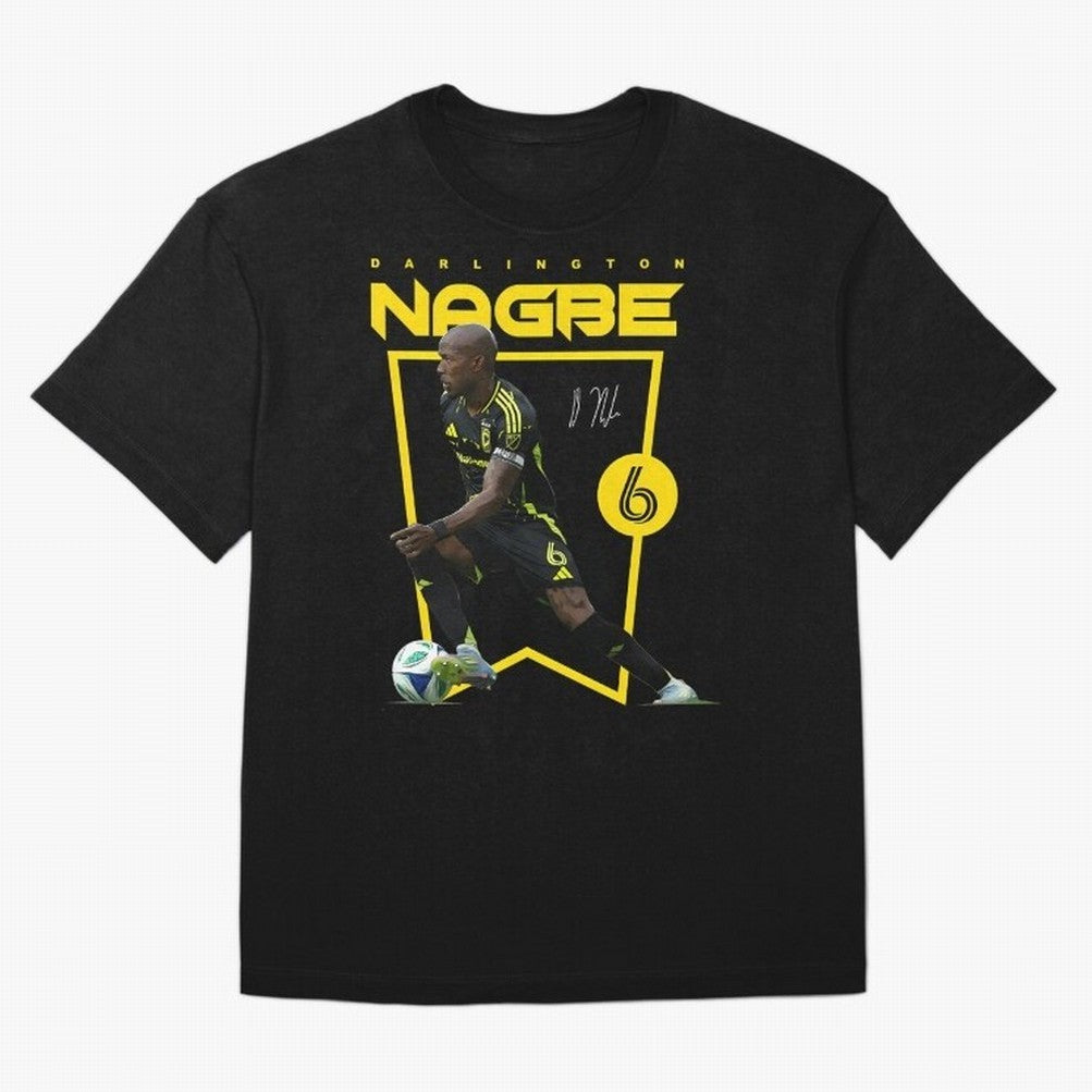 Darlington Nagbe Columbus Crew Oversized T-Shirt Feel the Heartbeat of Match Day Hype around FIFA World Cup 2026, Mbappe and Neymar, France and Portugal, Vintage Soccer Flavor, Modern Football Stars, National Flags and Final Night Emotion; Created