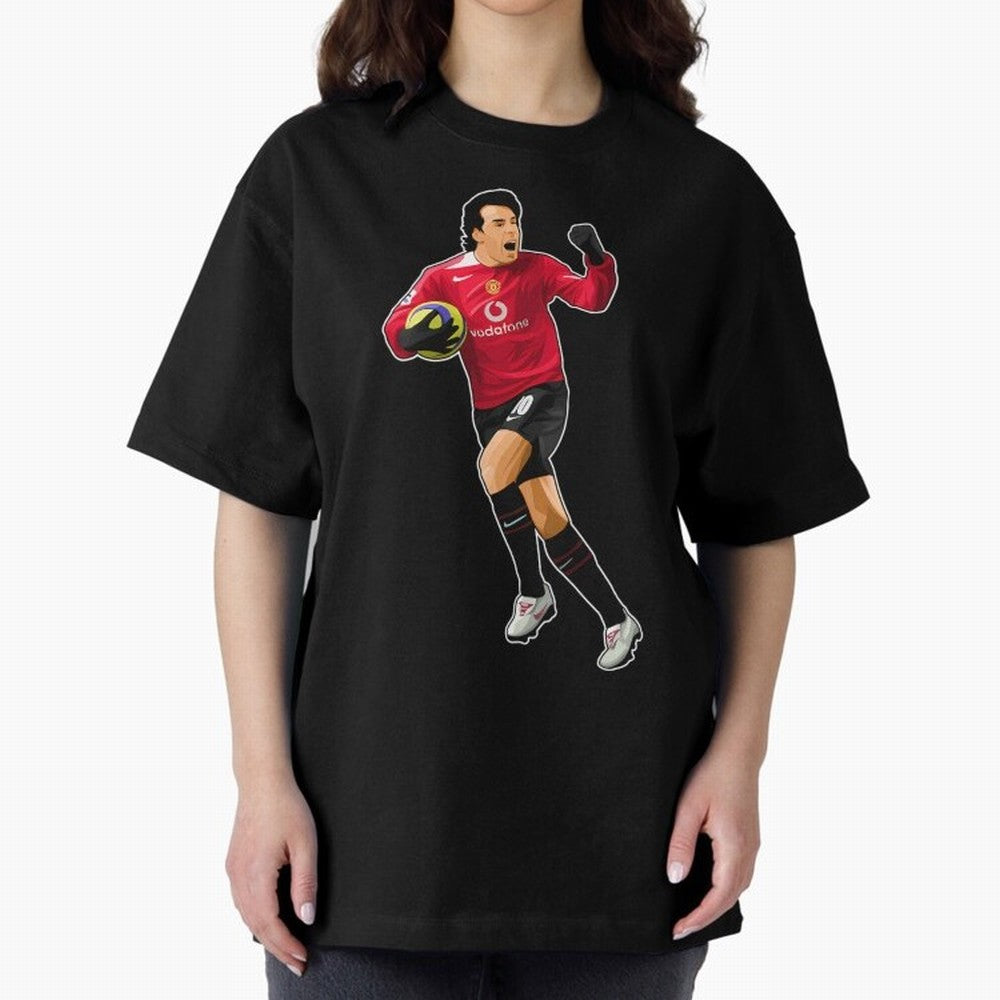 Ruud Van Nistelrooy #10 Scooring Goals Oversized T-Shirt Remember FIFA World Cup 2026 USA Canada Mexico Spirit, Centered on England and Germany, Haaland and Mbappe, Champion Mindset, Group Stage Buzz, Knockout Tension and Passionate Fan Culture;