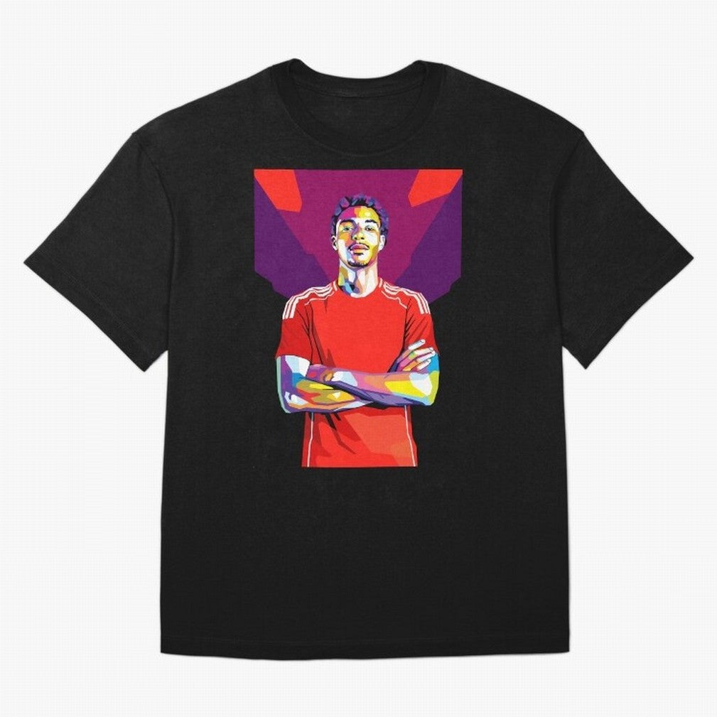 Ekitike in WPAP Style Oversized T-Shirt Bring Global Tournament Vibes to the FIFA World Cup 2026 Journey through Haaland and Mbappe Highlights, England and Germany Pride, Retro Football Energy, Iconic Rivalries, Trophy Chase Drama and Stadium