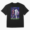 Ronaldo And Messi Oversized T-Shirt Support FIFA World Cup 2026 Spirit, Made for France and Portugal, CR7 and Messi, Fan Favorite Moments, National Team Passion, Big Match Drama and Soccer History; Made for Die Hard Supporters, Soccer Lovers, Game