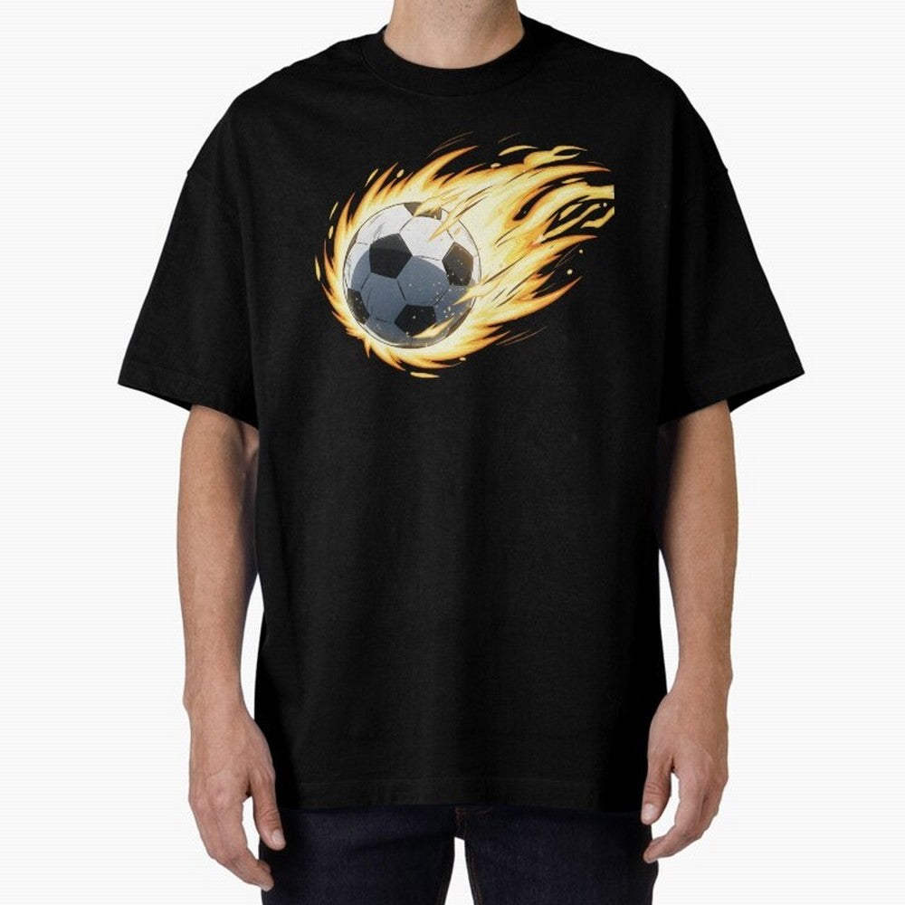 Soccer anime Oversized T-Shirt Celebrate Golden Goal Energy in FIFA World Cup 2026 USA Canada Mexico Made for Mbappe, Germany Energy, Stadium Memories, Football Loyalty, International Chants and Championship Tradition; Perfect for People Who Love