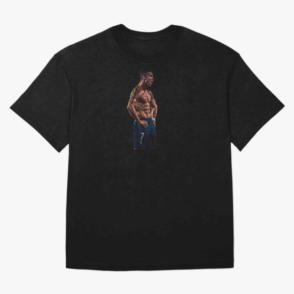 Christiano Ronaldo CR7 Oversized T-Shirt Bring a Champion Mindset to FIFA World Cup 2026 USA Canada Mexico for Fans of CR7 and Messi and Argentina, Bringing Vintage Soccer Flavor, Modern Football Stars, National Flags and Final Night Emotion; Ideal