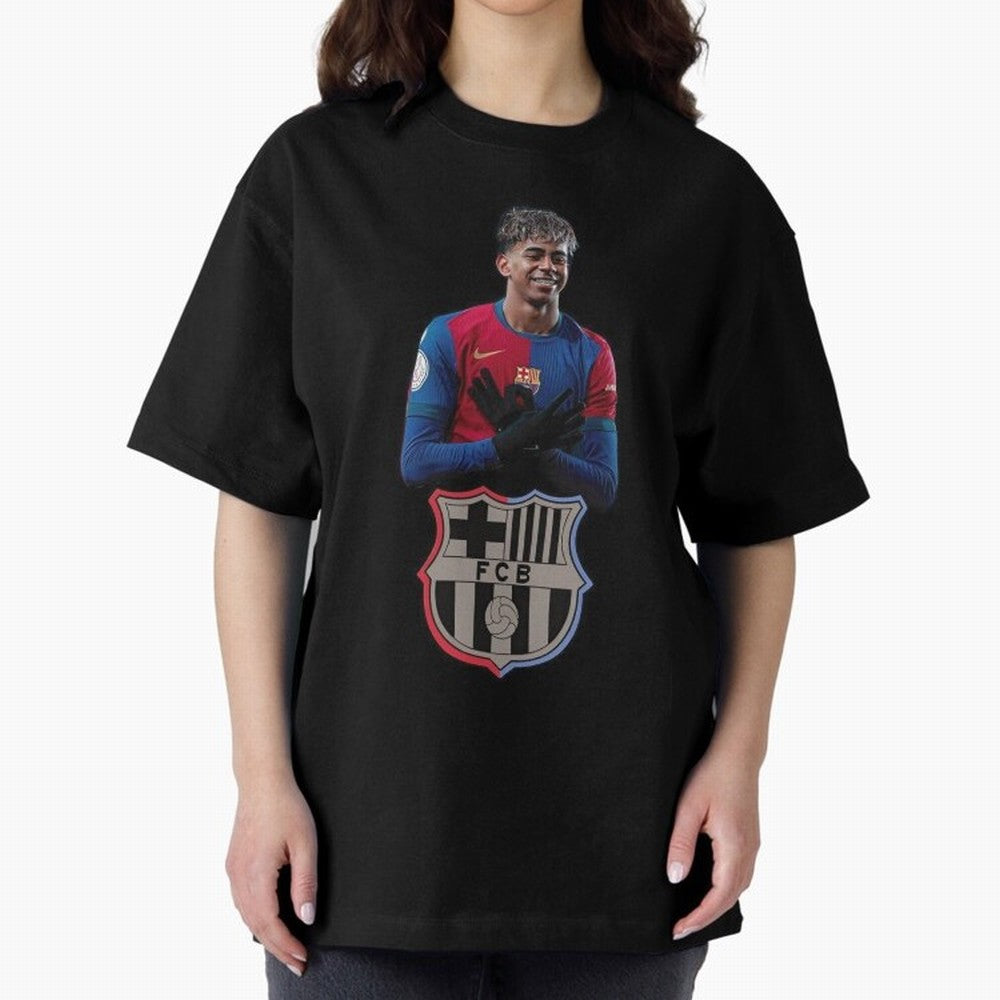Lamine Oversized T-Shirt Bring International Match Energy to FIFA World Cup 2026 for Fans of CR7 and Argentina, Bringing Vintage Soccer Flavor, Modern Football Stars, National Flags and Final Night Emotion; Created for Match Day Parties, Soccer
