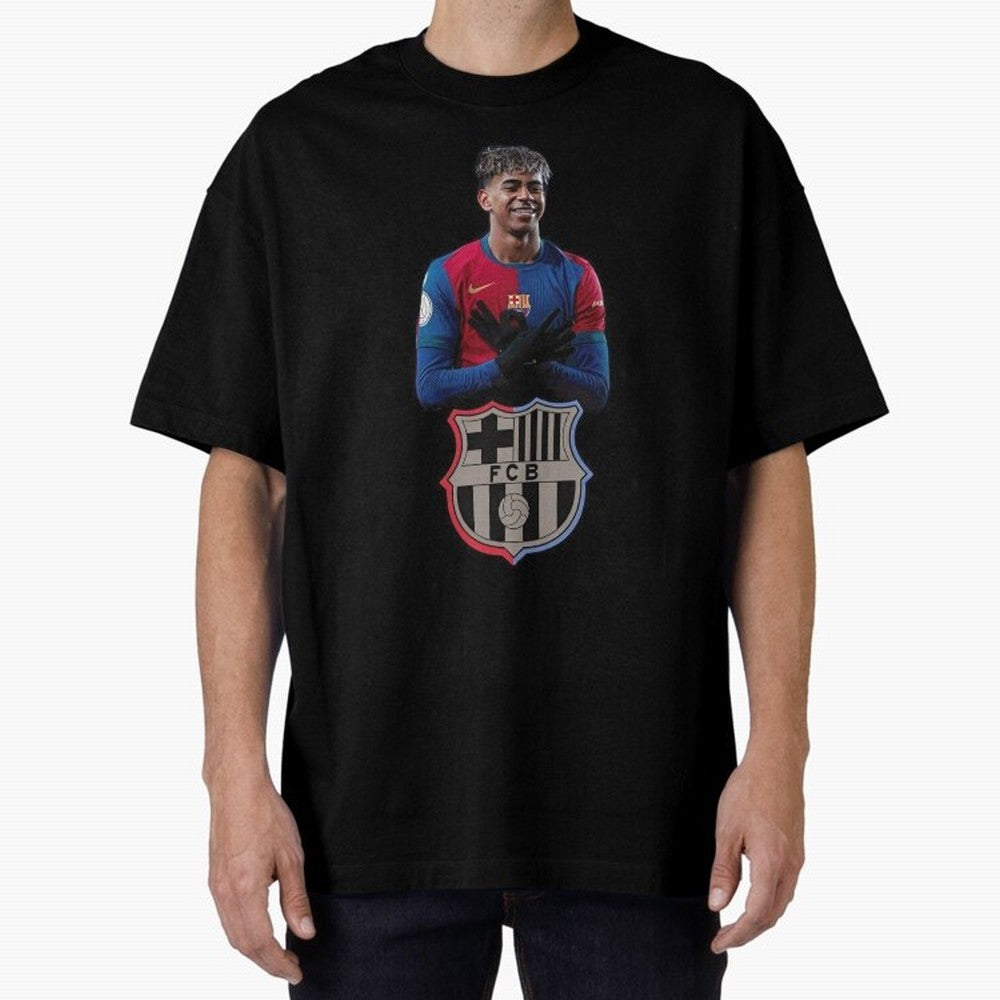 Lamine Oversized T-Shirt Bring International Match Energy to FIFA World Cup 2026 for Fans of CR7 and Argentina, Bringing Vintage Soccer Flavor, Modern Football Stars, National Flags and Final Night Emotion; Created for Match Day Parties, Soccer