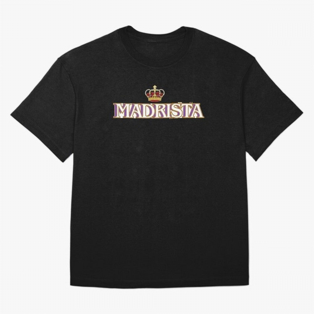 Madrista - Real Madrid Oversized T-Shirt Keep the Legacy of FIFA World Cup 2026 Group Stage Connected to CR7, England Energy, Goal Celebration Energy, Supporter Heritage, Football Icons and Worldwide Tournament Joy; Ideal for Football Dads,