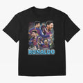 Ronaldo / Messi Pardoy Shirt Oversized T-Shirt Refresh the FIFA World Cup 2026 USA Canada Mexico Journey through Neymar, Haaland and Cristiano Ronaldo Highlights, England, France and Netherlands Pride, Stadium Chants, National Pride, Trophy Dreams
