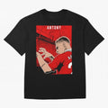 Antony Oversized T-Shirt Fuel the Hype around FIFA World Cup 2026 USA Canada Mexico Spirit, Highlighting England, France and Netherlands, Mbappe and Neymar, Classic Soccer Heritage, Championship Pressure, Fan Loyalty and International Pride; Great