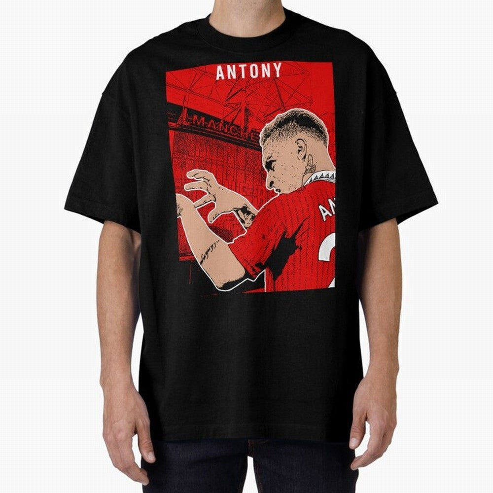 Antony Oversized T-Shirt Fuel the Hype around FIFA World Cup 2026 USA Canada Mexico Spirit, Highlighting England, France and Netherlands, Mbappe and Neymar, Classic Soccer Heritage, Championship Pressure, Fan Loyalty and International Pride; Great