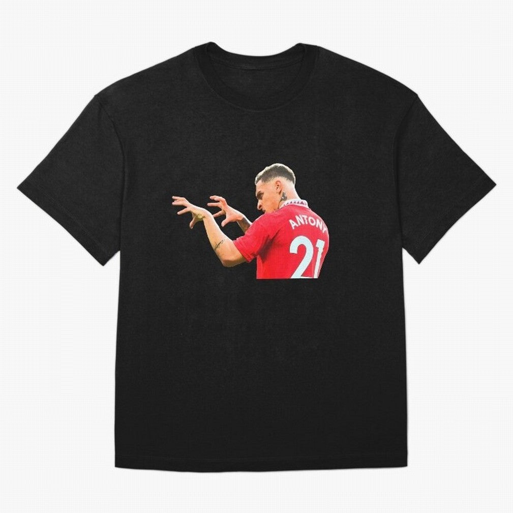 Antony Oversized T-Shirt Build Global Football Passion for FIFA World Cup 2026 USA Canada Mexico, Inspired by Haaland and Mbappe, France and Portugal, Football Festival Excitement, Trophy Ambitions, Country Rivalries and Star Player Buzz; Great for