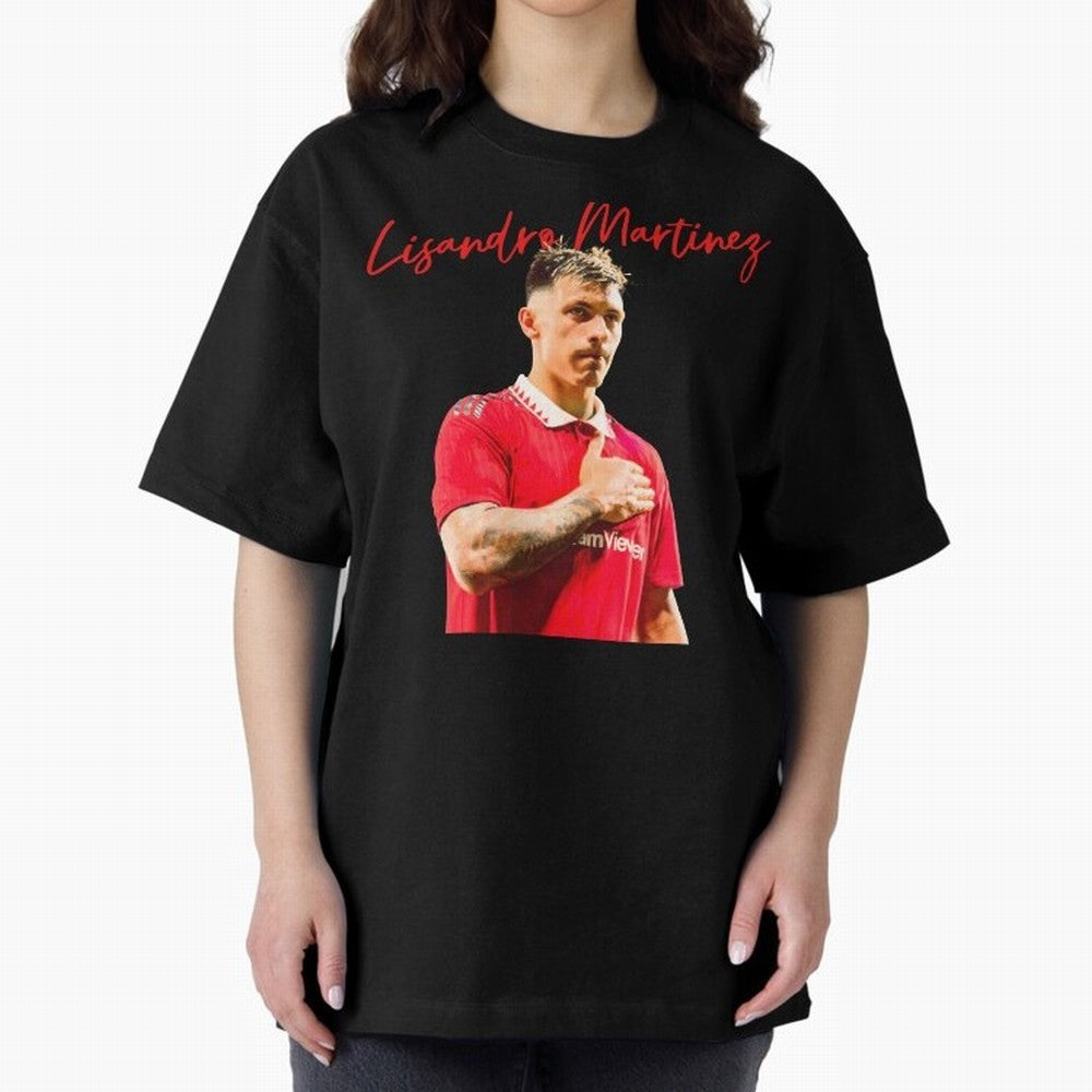 Lisandro Martinez Oversized T-Shirt Back Your Heroes with Match Day Hype around FIFA World Cup 2026 Group Stage, CR7, Brazil, Portugal and Argentina, Fan Favorite Moments, National Team Passion, Big Match Drama and Soccer History; Ideal for