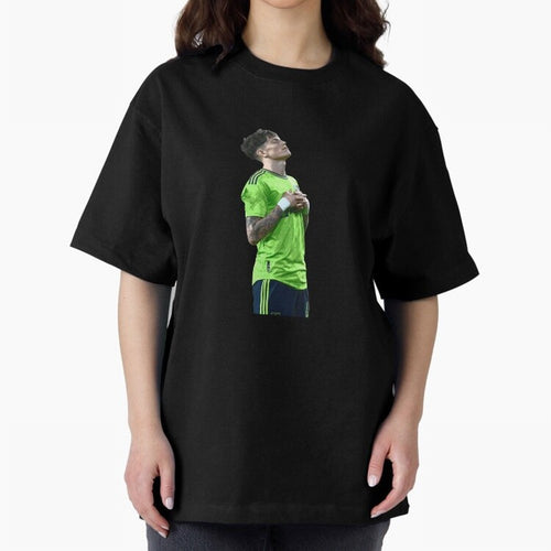 Alejandro Garnacho Oversized T-Shirt Show Your Stadium Side during Match Day Hype around FIFA World Cup 2026, Mbappe, Brazil, Portugal and Argentina, Football Passion, Legendary Performances, Festival Vibes and Supporter Community; Ideal for Fans