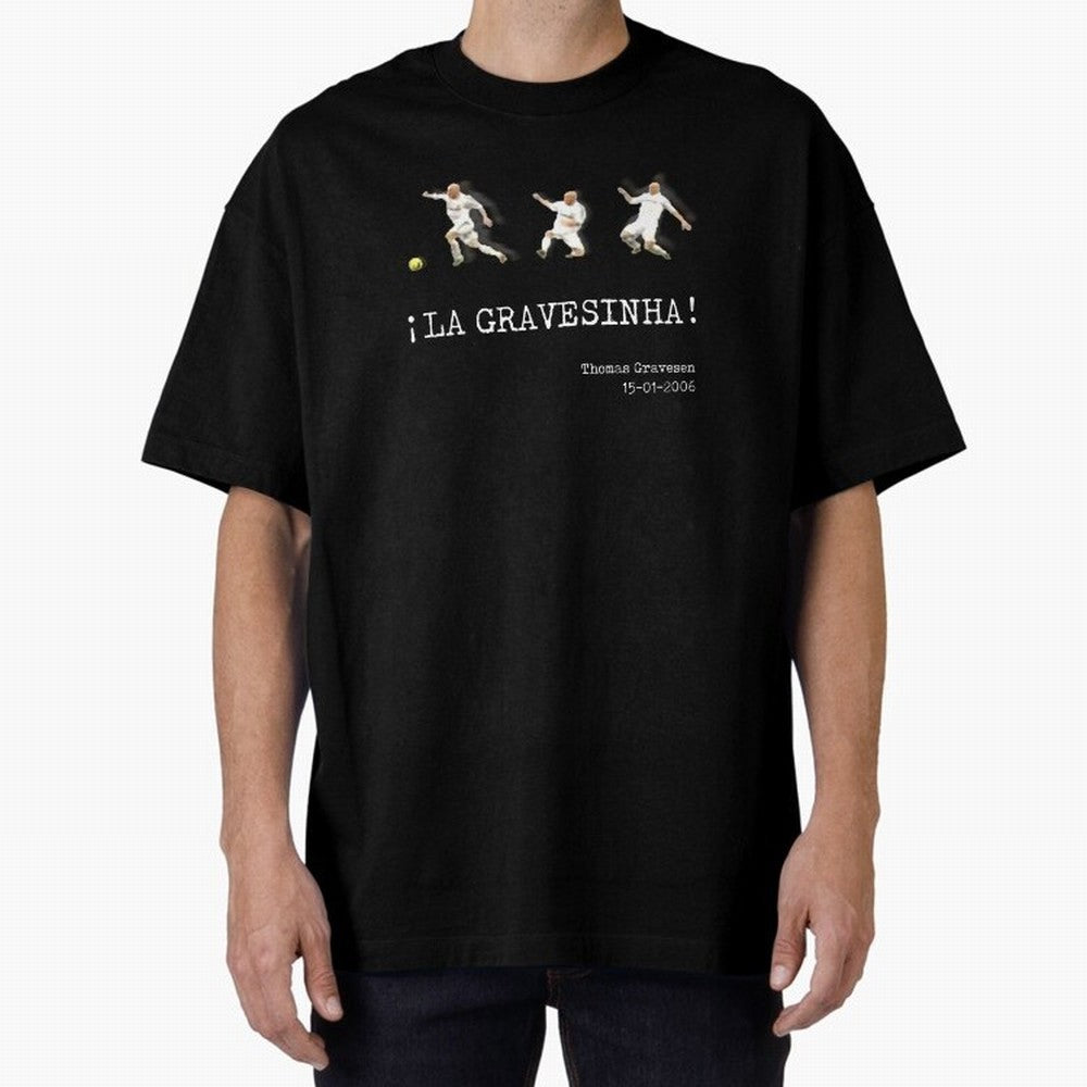 ?La Gravesinha! Oversized T-Shirt Show Championship Spirit for Match Day Hype around FIFA World Cup 2026 USA Canada Mexico, Haaland, Argentina, France and Brazil, Supporter Pride, Iconic Celebrations, Legendary Names and Global Match Day Energy;
