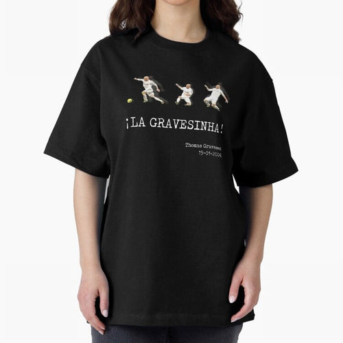 ?La Gravesinha! Oversized T-Shirt Show Championship Spirit for Match Day Hype around FIFA World Cup 2026 USA Canada Mexico, Haaland, Argentina, France and Brazil, Supporter Pride, Iconic Celebrations, Legendary Names and Global Match Day Energy;