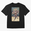 Ronaldinho Design Oversized T-Shirt Step into the FIFA World Cup 2026 USA Canada Mexico Journey through Cristiano Ronaldo Highlights, Portugal Pride, Football Passion, Legendary Performances, Festival Vibes and Supporter Community; Perfect for