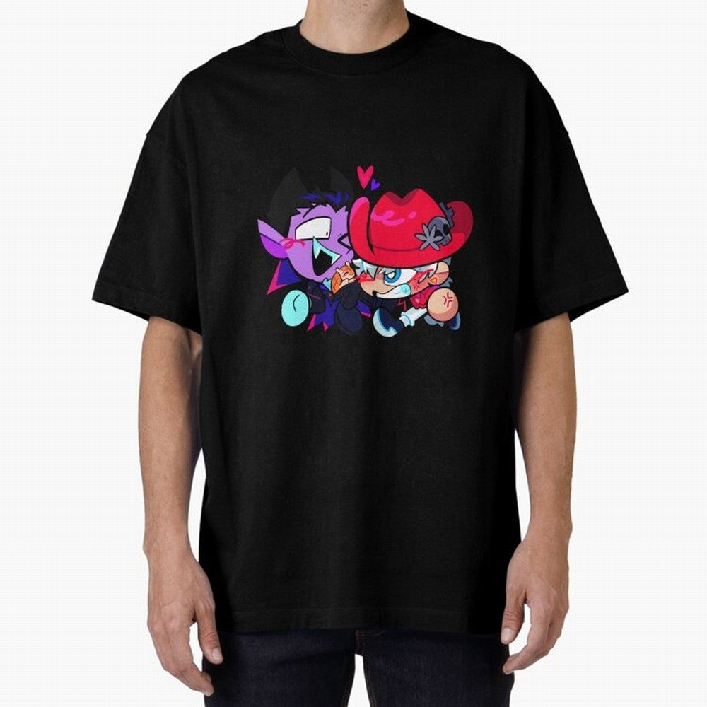 RonaDora chibis Oversized T-Shirt Cheer through Every Moment of FIFA World Cup 2026 USA Canada Mexico for Fans of Cristiano Ronaldo, Haaland and CR7 and Portugal, Spain and Germany, Bringing Sports Nostalgia, International Competition, Famous