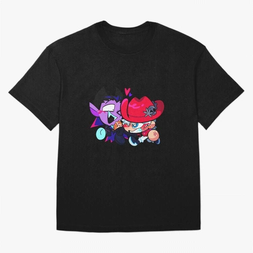 RonaDora chibis Oversized T-Shirt Cheer through Every Moment of FIFA World Cup 2026 USA Canada Mexico for Fans of Cristiano Ronaldo, Haaland and CR7 and Portugal, Spain and Germany, Bringing Sports Nostalgia, International Competition, Famous