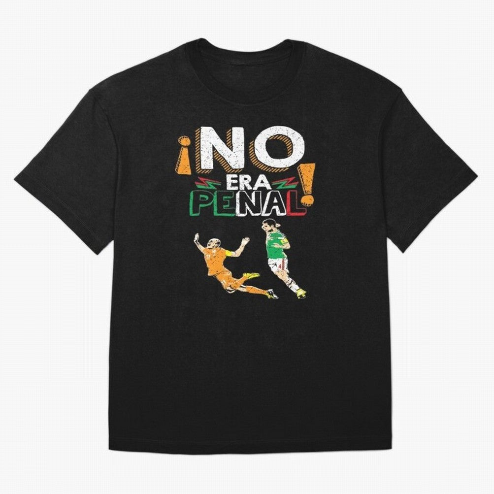 No Era Penal Oversized T-Shirt Capture Stadium Memories from FIFA World Cup 2026 Group Stage Spirit, Centered on Argentina and Brazil, Messi, Global Supporter Spirit, Legendary Goals, National Colors and Tournament Celebration; Perfect for People
