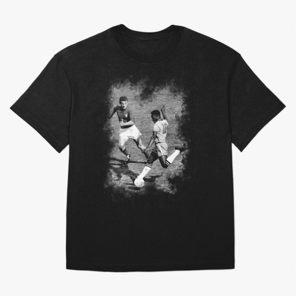 Pele Oversized T-Shirt Enjoy the Biggest Football Party of FIFA World Cup 2026 for Fans of Mbappe and Argentina, France and Brazil, Bringing Soccer Culture, Superstar Moments, National Team Dreams and Competitive Fire; Perfect for Supporters Who