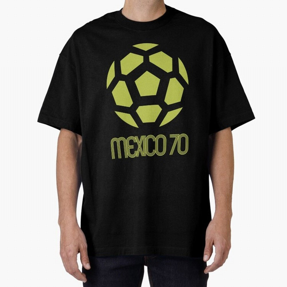 Mexico Oversized T-Shirt Follow the Road to Global Football Passion for FIFA World Cup 2026, with Cristiano Ronaldo, Haaland and CR7, England, France and Netherlands, Game Day Rituals, Football Legends, Country Pride and the Road to the Final;