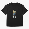 Brazilian Football Player from Milano Oversized T-Shirt Celebrate Fan Culture around the FIFA World Cup 2026 USA Canada Mexico Journey through CR7 Highlights, Brazil, Portugal and Argentina Pride, Supporter Pride, Iconic Celebrations, Legendary