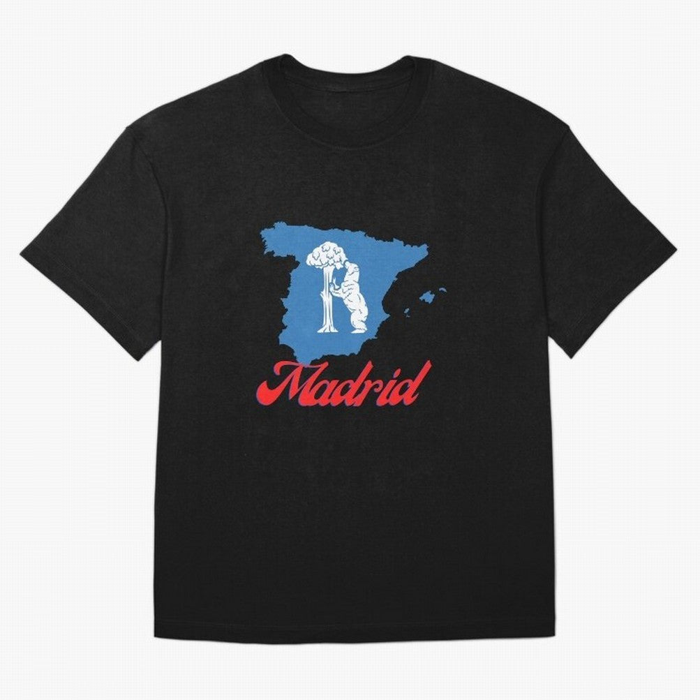 Madrid Bear Strawberry Tree Oversized T-Shirt Stand with the FIFA World Cup 2026 Group Stage Journey through Cristiano Ronaldo Highlights, Argentina Pride, Sports Nostalgia, International Competition, Famous Players and Unforgettable Victories;