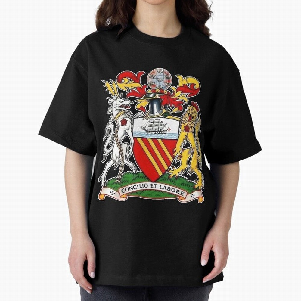 1902 -1960 The First UNITED Crest Large Oversized T-Shirt Feel the Heartbeat of the FIFA World Cup 2026 Group Stage Journey through CR7 Highlights, Brazil, Portugal and Argentina Pride, Fan Favorite Moments, National Team Passion, Big Match Drama