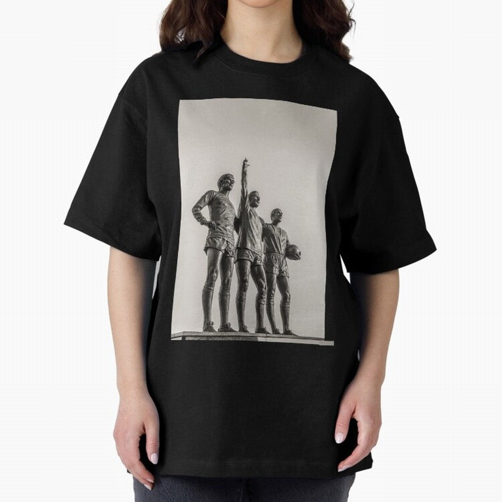 Manchester United Legends Oversized T-Shirt Enjoy the Biggest Football Party of Match Day Hype around FIFA World Cup 2026 USA Canada Mexico, Neymar, Haaland and Cristiano Ronaldo, England, France and Netherlands, Classic Soccer Heritage,