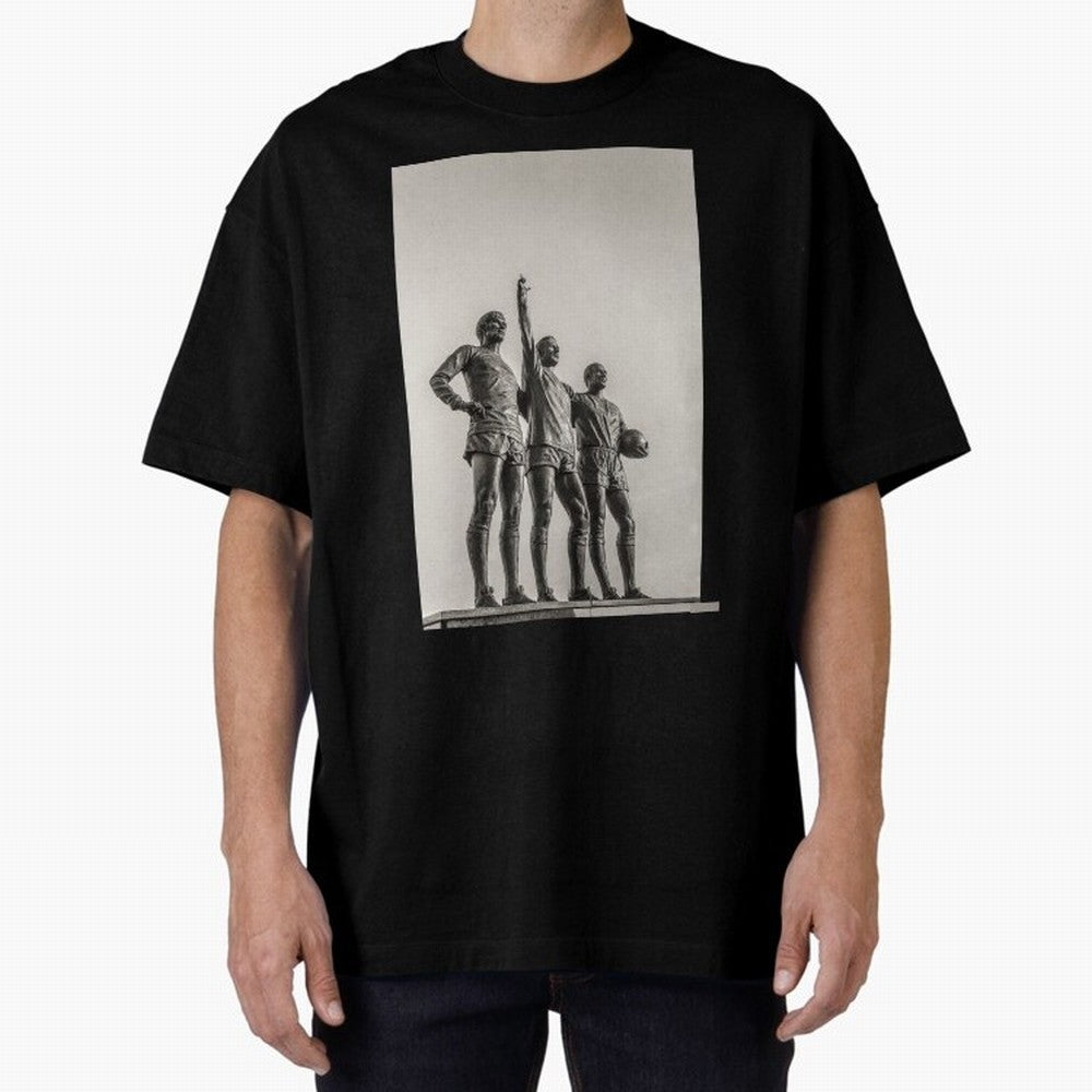 Manchester United Legends Oversized T-Shirt Enjoy the Biggest Football Party of Match Day Hype around FIFA World Cup 2026 USA Canada Mexico, Neymar, Haaland and Cristiano Ronaldo, England, France and Netherlands, Classic Soccer Heritage,