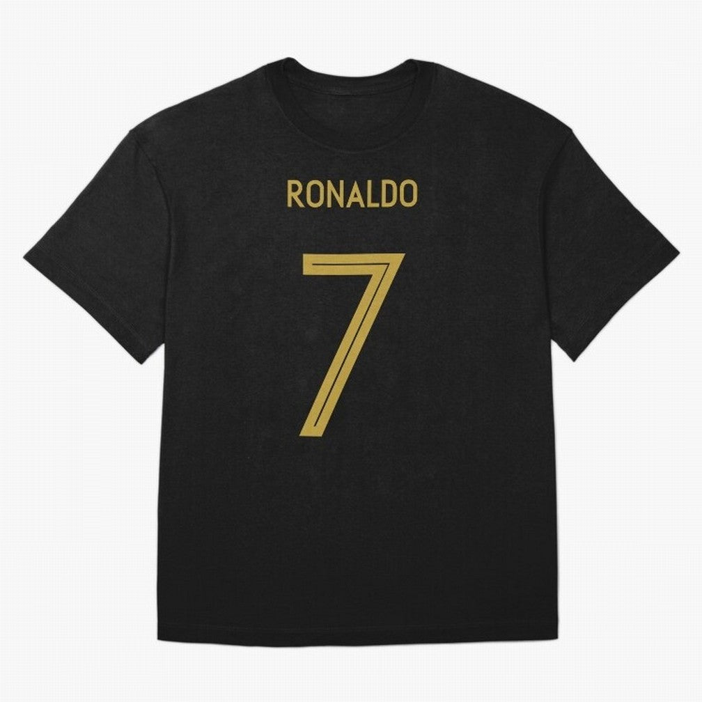 Christiano Ronaldo Portugal Jersey 2020 Oversized T-Shirt Embrace FIFA World Cup 2026 Group Stage Spirit, Highlighting France, Cristiano Ronaldo, Worldwide Fan Energy, Dramatic Goals, Stadium Lights and Championship Celebrations; Perfect for