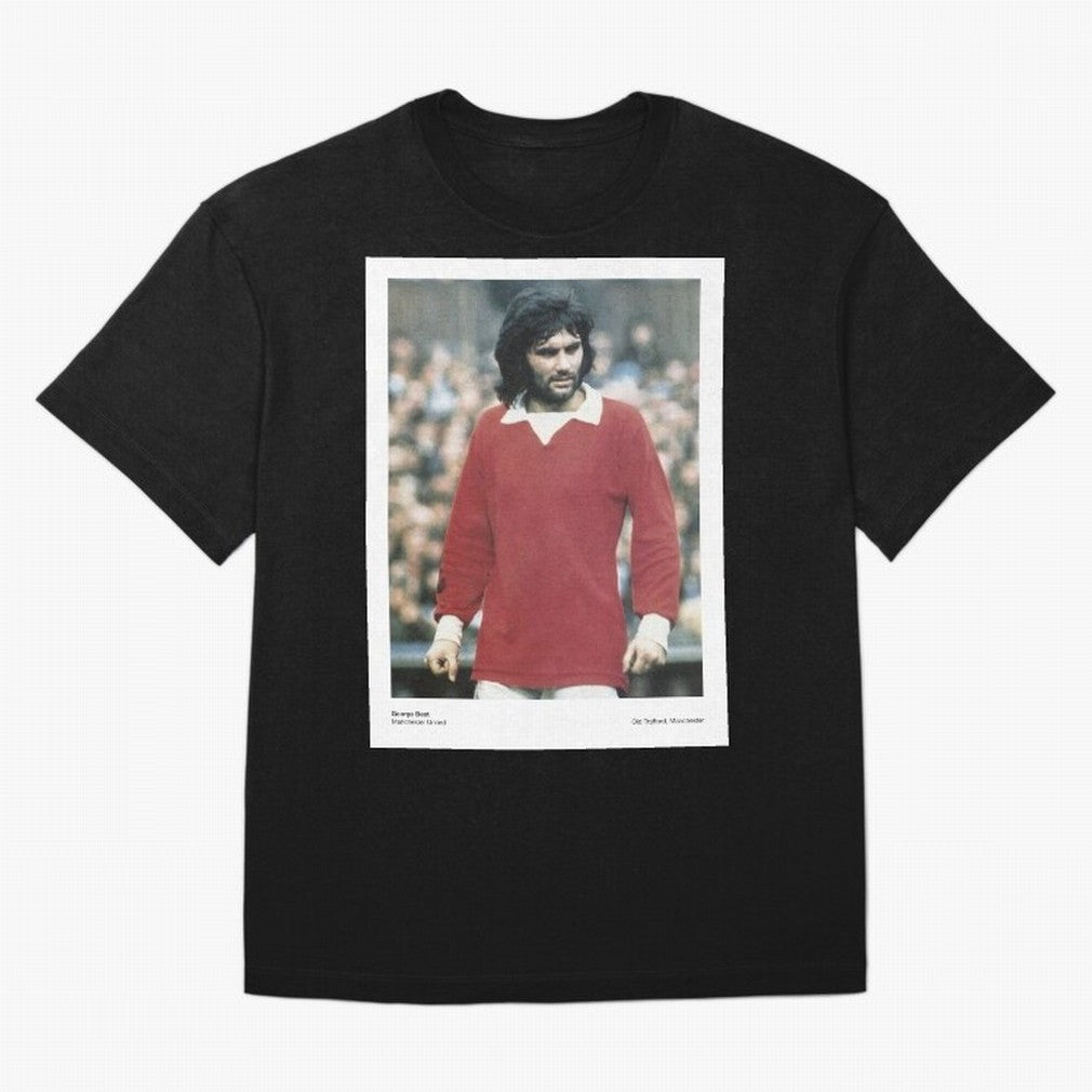 George Best - Manchester United Oversized T-Shirt Remember Iconic Moments from FIFA World Cup 2026 Spirit, Connected to Portugal, Mbappe, Football Passion, Legendary Performances, Festival Vibes and Supporter Community; Built for Supporters Chasing