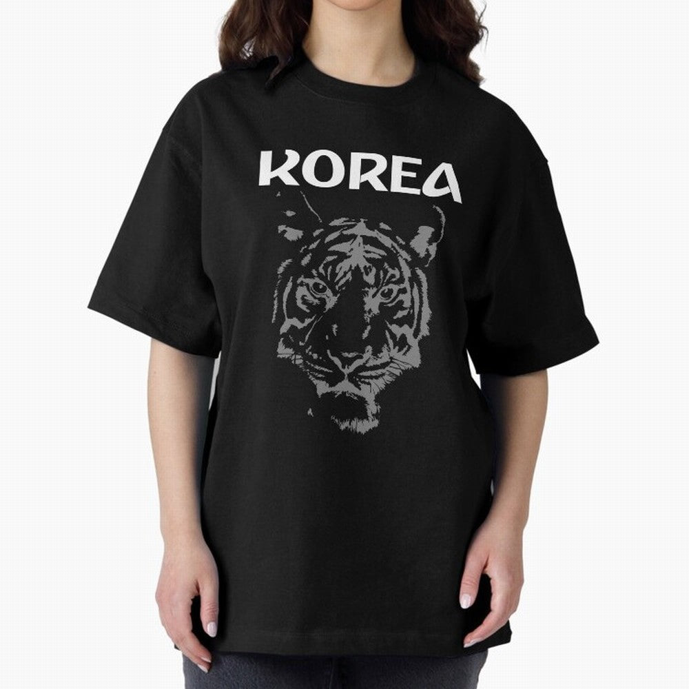 Team Korea Soccer Oversized T-Shirt Represent Fans Who Live for FIFA World Cup 2026 USA Canada Mexico for Fans of Neymar, Haaland and Cristiano Ronaldo and Germany, Bringing Global Supporter Spirit, Legendary Goals, National Colors and Tournament