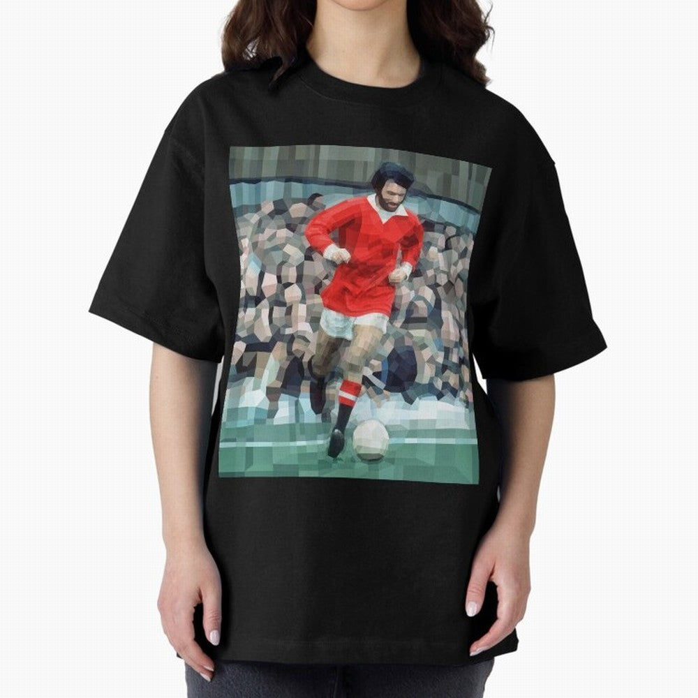 George Best Oversized T-Shirt Make Every Match About the FIFA World Cup 2026 Group Stage Journey through Cristiano Ronaldo, Haaland and CR7 Highlights, Brazil, Portugal and Argentina Pride, Soccer Culture, Superstar Moments, National Team Dreams
