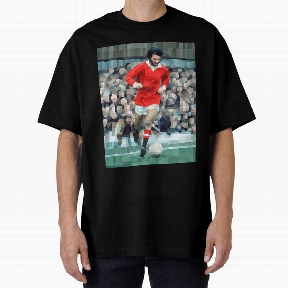 George Best Oversized T-Shirt Make Every Match About the FIFA World Cup 2026 Group Stage Journey through Cristiano Ronaldo, Haaland and CR7 Highlights, Brazil, Portugal and Argentina Pride, Soccer Culture, Superstar Moments, National Team Dreams