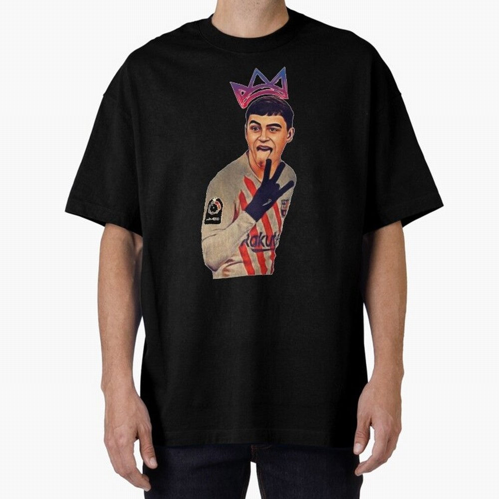 PEDRI Oversized T-Shirt Mark FIFA World Cup 2026 for Fans of Haaland and France and Portugal, Bringing Game Day Rituals, Football Legends, Country Pride and the Road to the Final; Made for Collectors Who Enjoy Iconic Players, Country Pride, Vintage