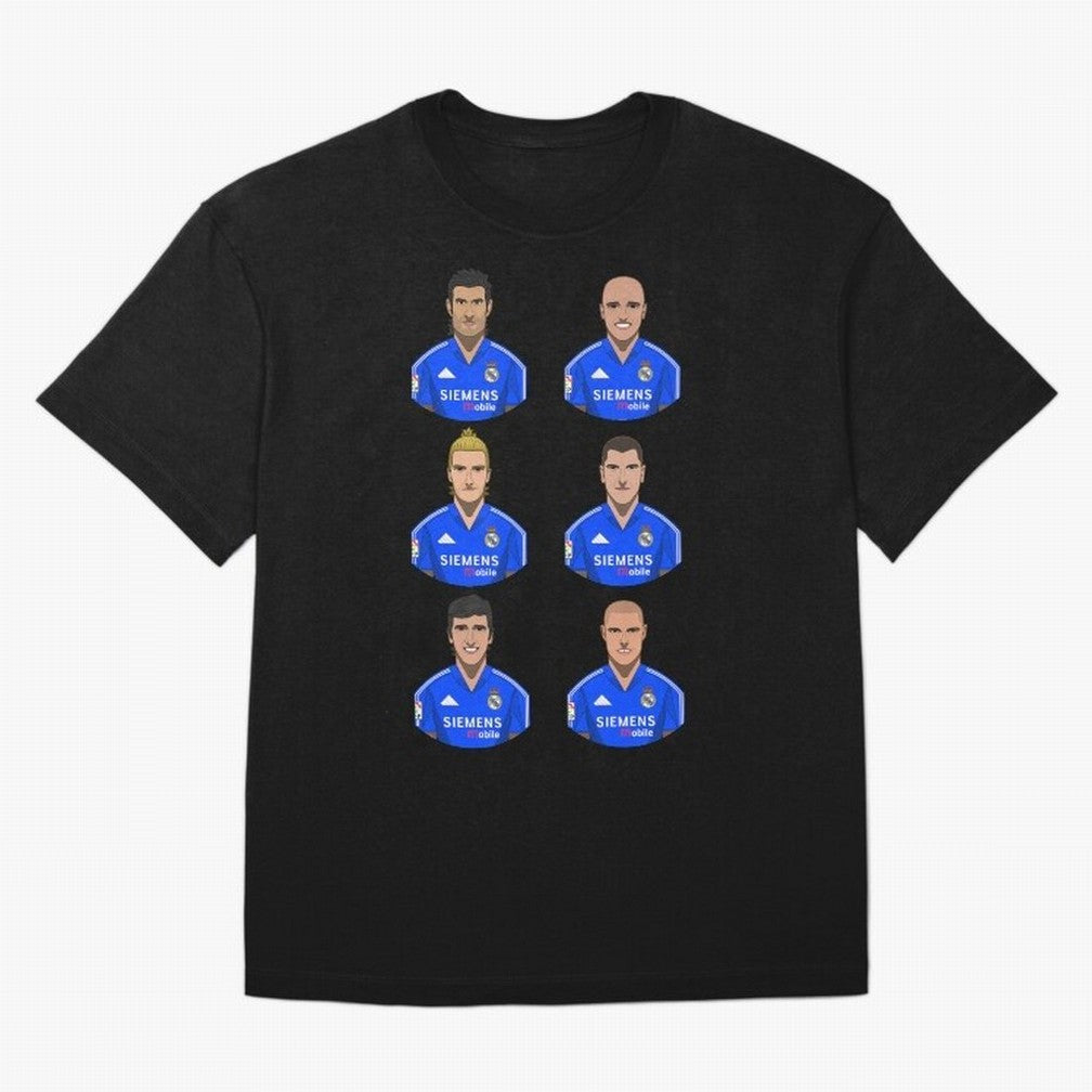 Los Galacticos Oversized T-Shirt Celebrate Unforgettable Nights in the FIFA World Cup 2026 Group Stage Journey through Mbappe Highlights, Spain Pride, Vintage Soccer Flavor, Modern Football Stars, National Flags and Final Night Emotion; Perfect for