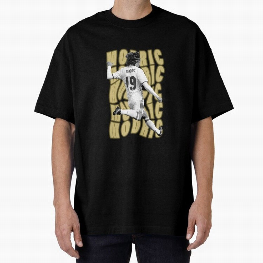 Luka modric Oversized T-Shirt Build FIFA World Cup 2026 USA Canada Mexico for Fans of Haaland and Mbappe and England, France and Netherlands, Bringing Football History, Final Match Energy, Crowd Noise and Once in a Lifetime Moments; Ideal for