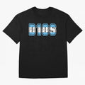 Dios Oversized T-Shirt Make Your Look Match the FIFA World Cup 2026 USA Canada Mexico Journey through Messi and Cristiano Ronaldo Highlights, England and Germany Pride, Championship Spirit, Famous Goals, Roaring Crowds and International Football