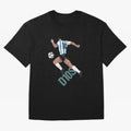 D10S Oversized T-Shirt Honor Champions and Dreams in FIFA World Cup 2026 Group Stage Spirit, Centered on Germany, CR7 and Messi, Champion Mindset, Group Stage Buzz, Knockout Tension and Passionate Fan Culture; Ideal for Football Dads, Football