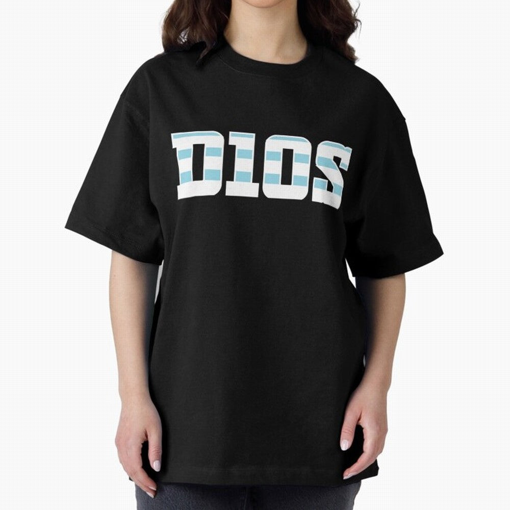 D10S Oversized T-Shirt Turn Up for FIFA World Cup 2026 Built around Messi and Cristiano Ronaldo, Argentina and Brazil Energy, Goal Celebration Energy, Supporter Heritage, Football Icons and Worldwide Tournament Joy; Made for Die Hard Supporters,